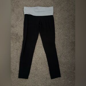 Victoria's Secret Black and Gray Leggings